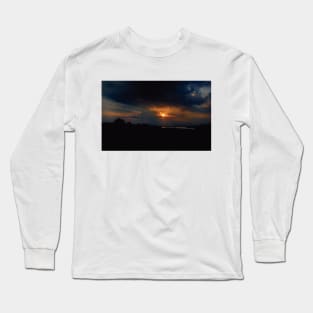 Sunset landscape Long Sleeve T-Shirt